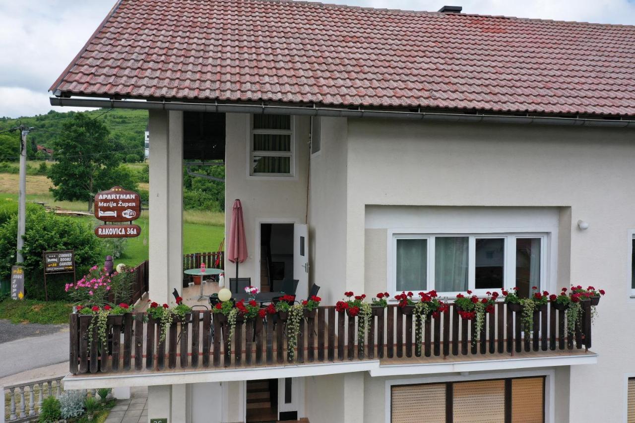 Apartment Marija Zupan Rakovica Exteriör bild