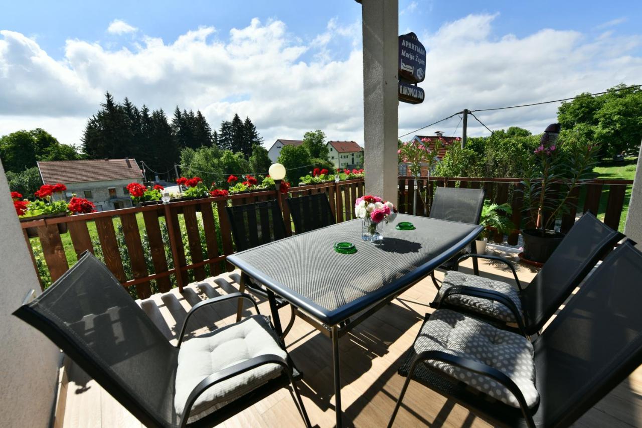 Apartment Marija Zupan Rakovica Exteriör bild